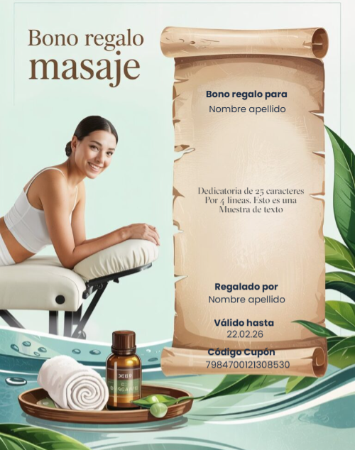Bono regalo precio variable